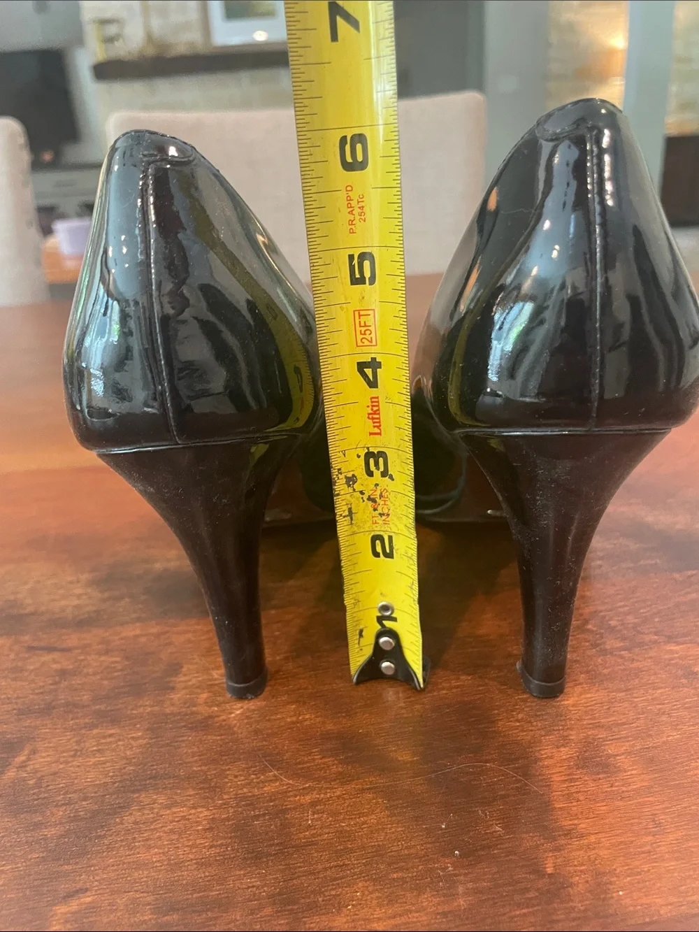 Cole Haan Black Patent Leather Classic Pump Heels